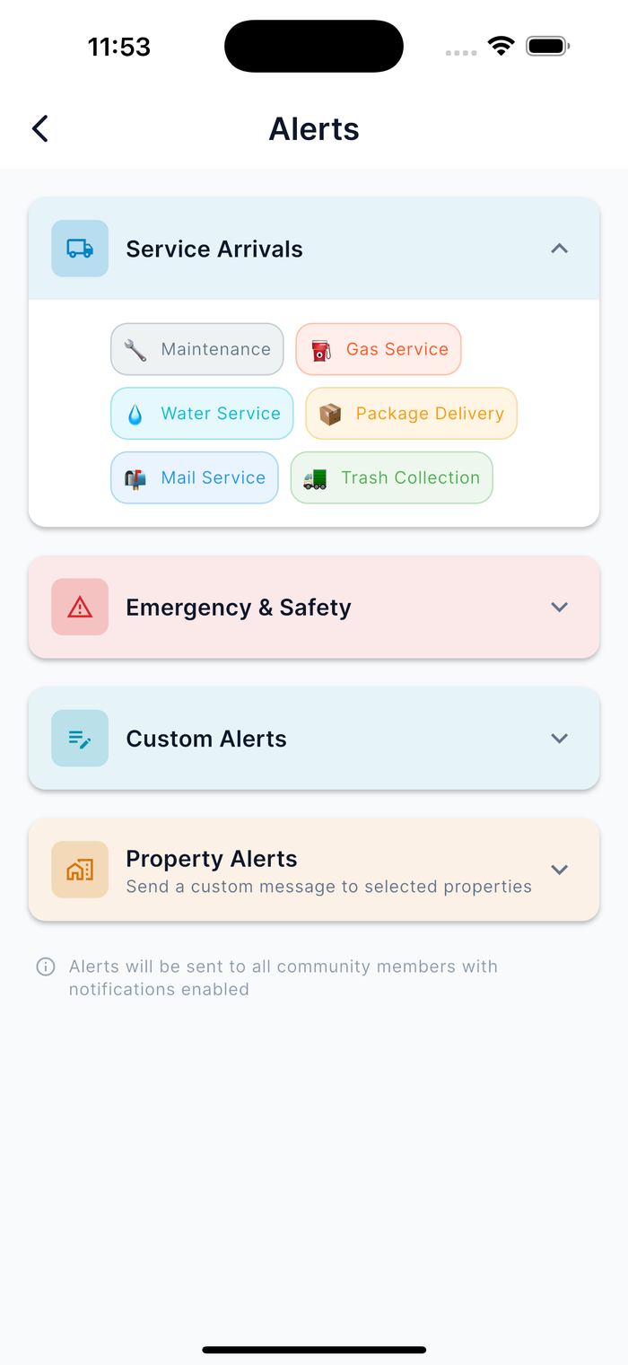 Security Alerts