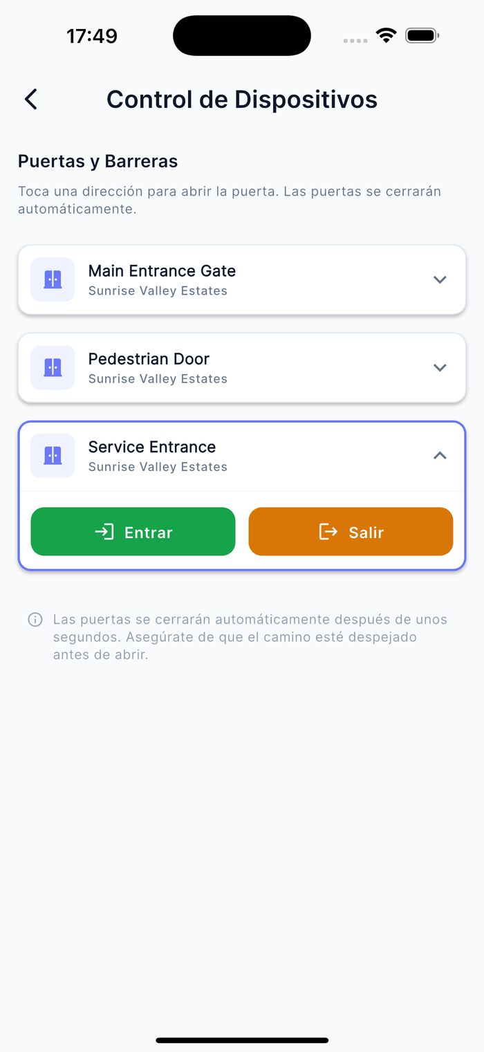 Apertura Automática de Portón
